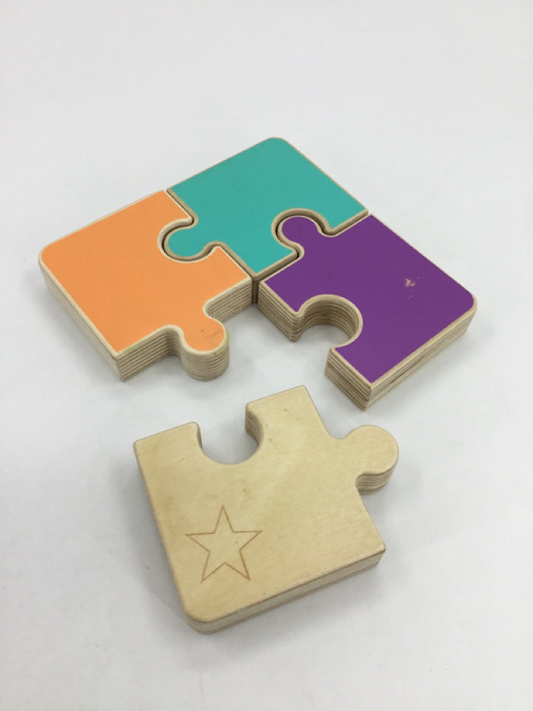 Lovevery Chunky Wooden Puzzle - 4 pcs