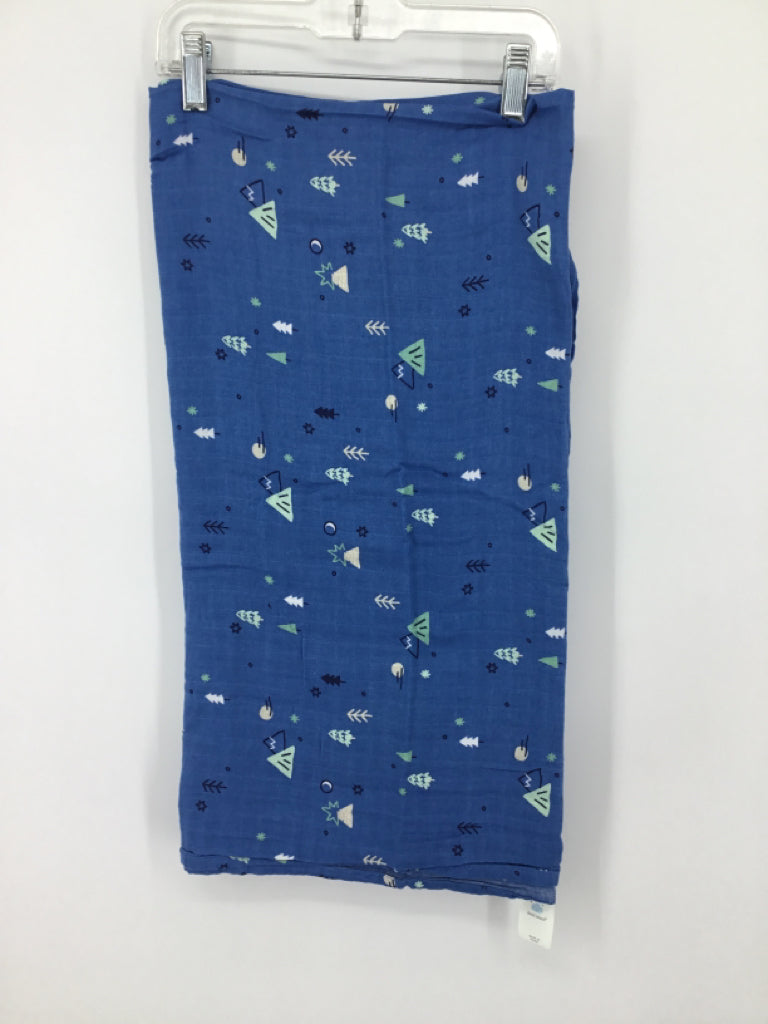 cloud island Blue Print Blanket