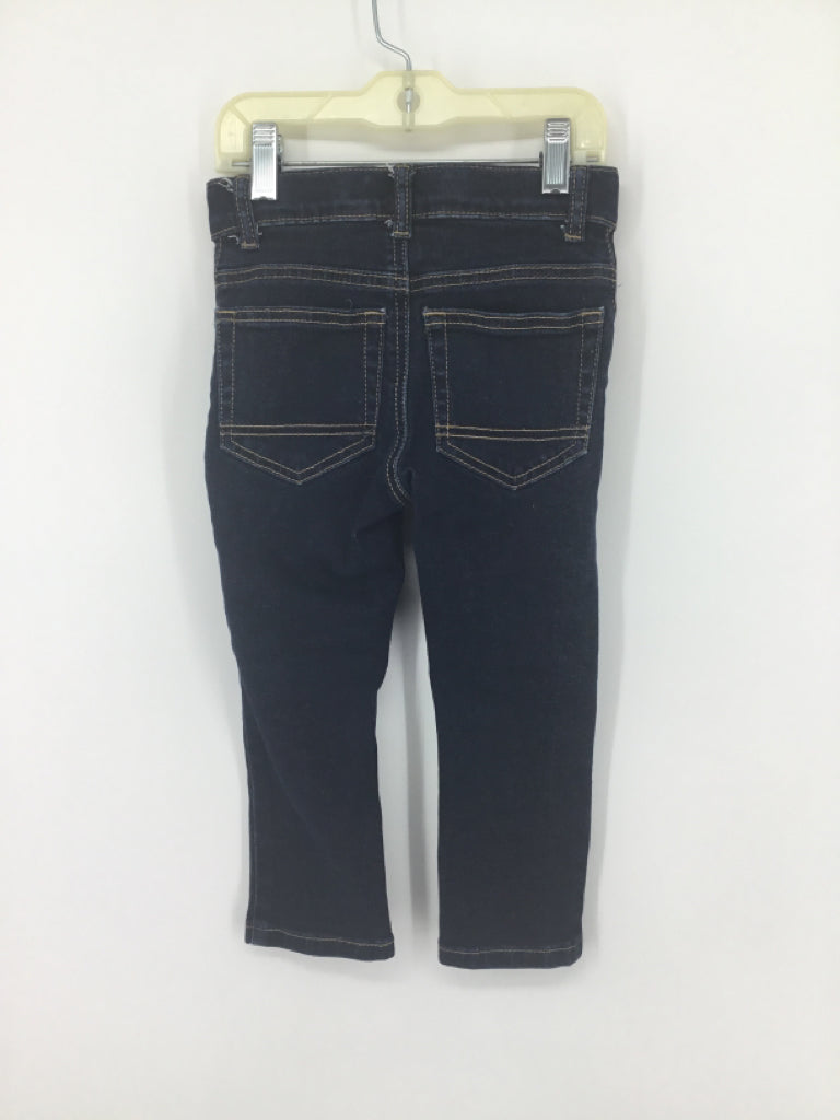 Cat & Jack Child Size 3 Blue Solid Jeans - boys