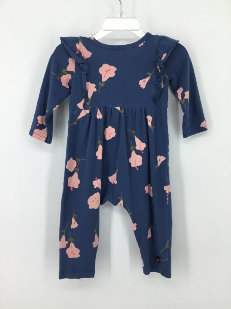 Tea Child Size 6-9 Months Blue Outfit - girls