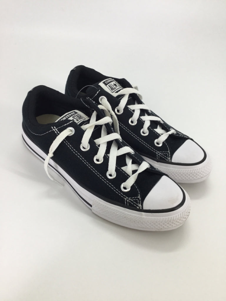 Converse Child Size 3.5 Youth Black Sneakers