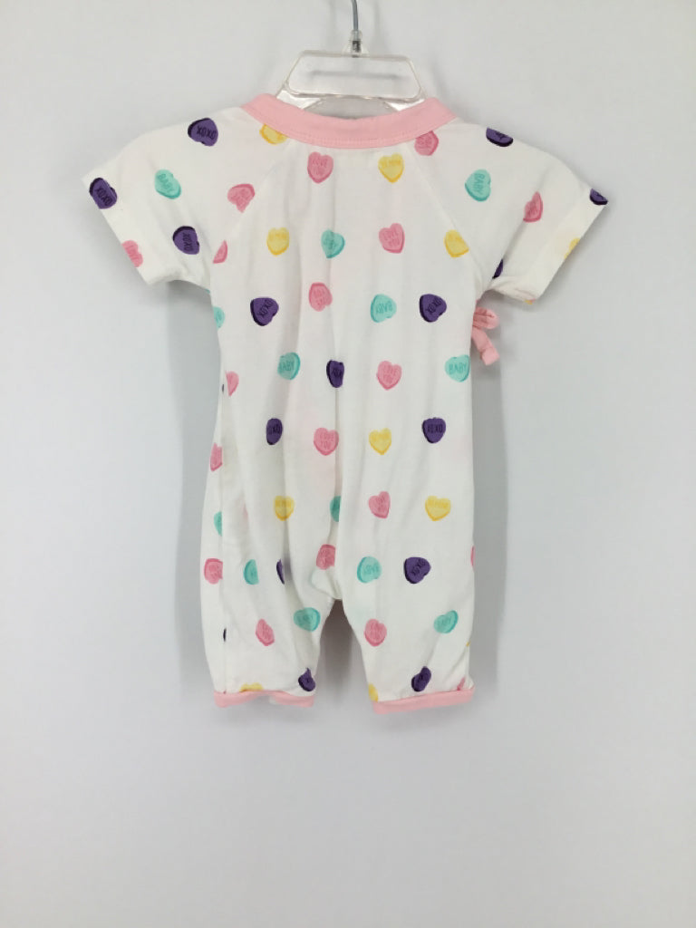 Monica + Andy Child Size 3-6 Months Pink Valentine's Day Outfit