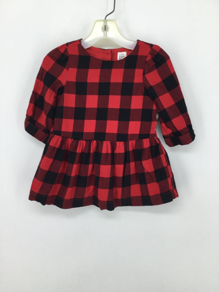 Baby Gap Child Size 12-18 Months Red Dress - girls