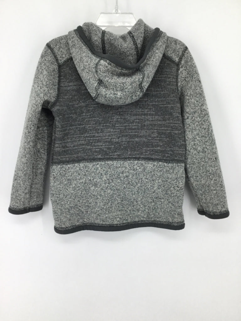 Patagonia Child Size 4 Gray Marbled Hoodie - boys