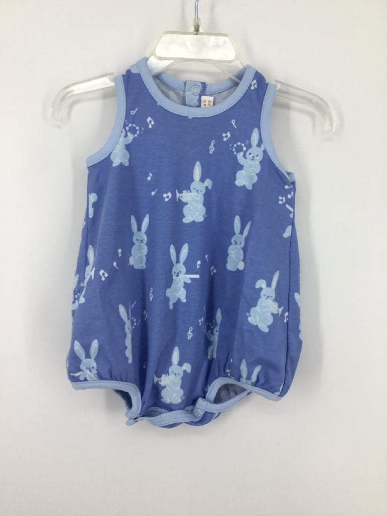 The Beaufort Bonnet Co Child Size 0-3 Months Blue Easter Outfit