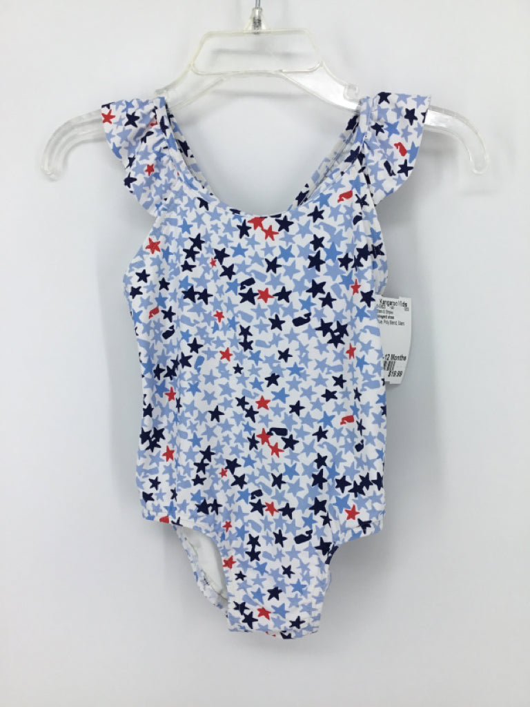 vineyard vines Child Size 6-12 Months Blue Stars & Stripes Swimwear