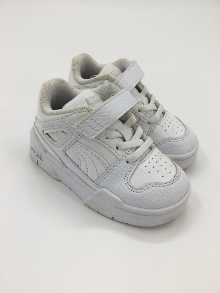 Puma Child Size 6 Toddler White Sneakers