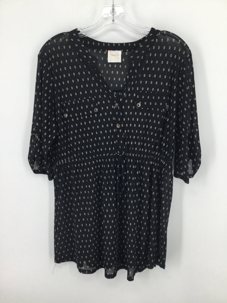 Siren Lily Size L Poly Blend Top