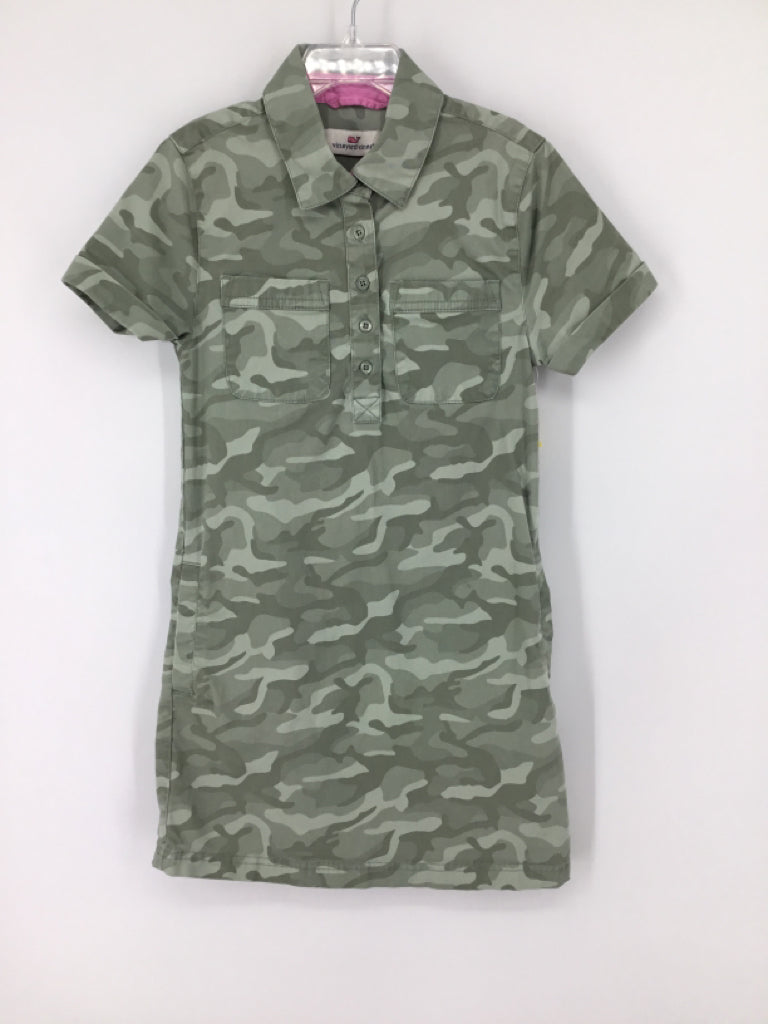 vineyard vines Child Size 7 Green Dress - girls