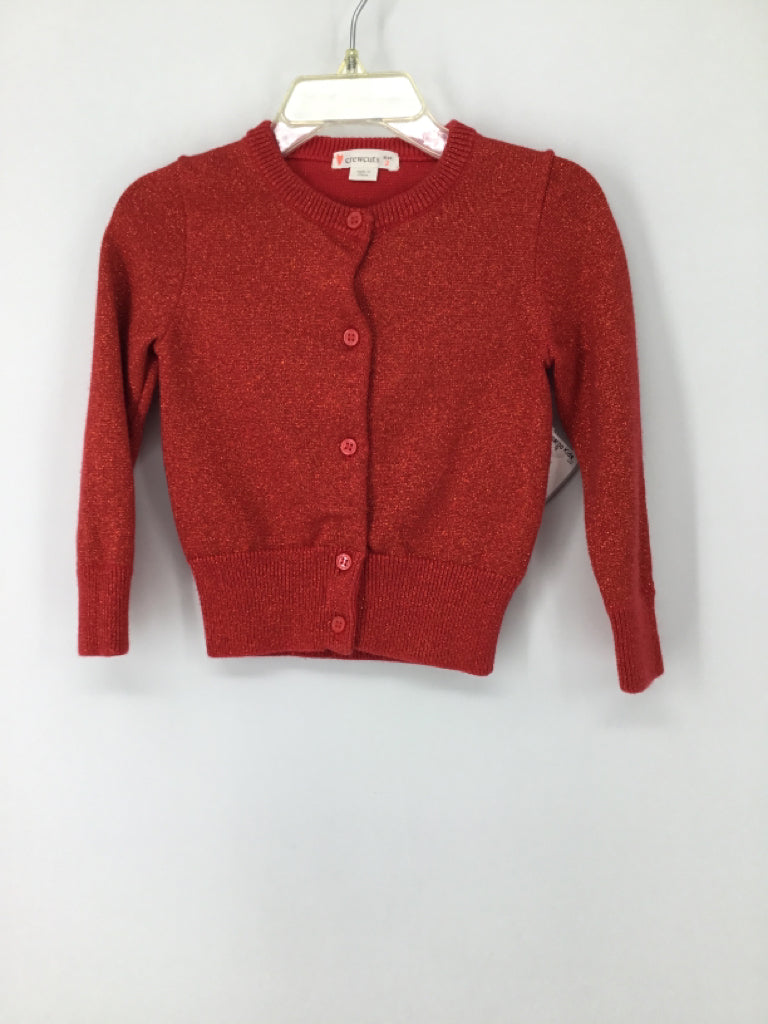 Crewcuts Child Size 2 Red Sweater - girls