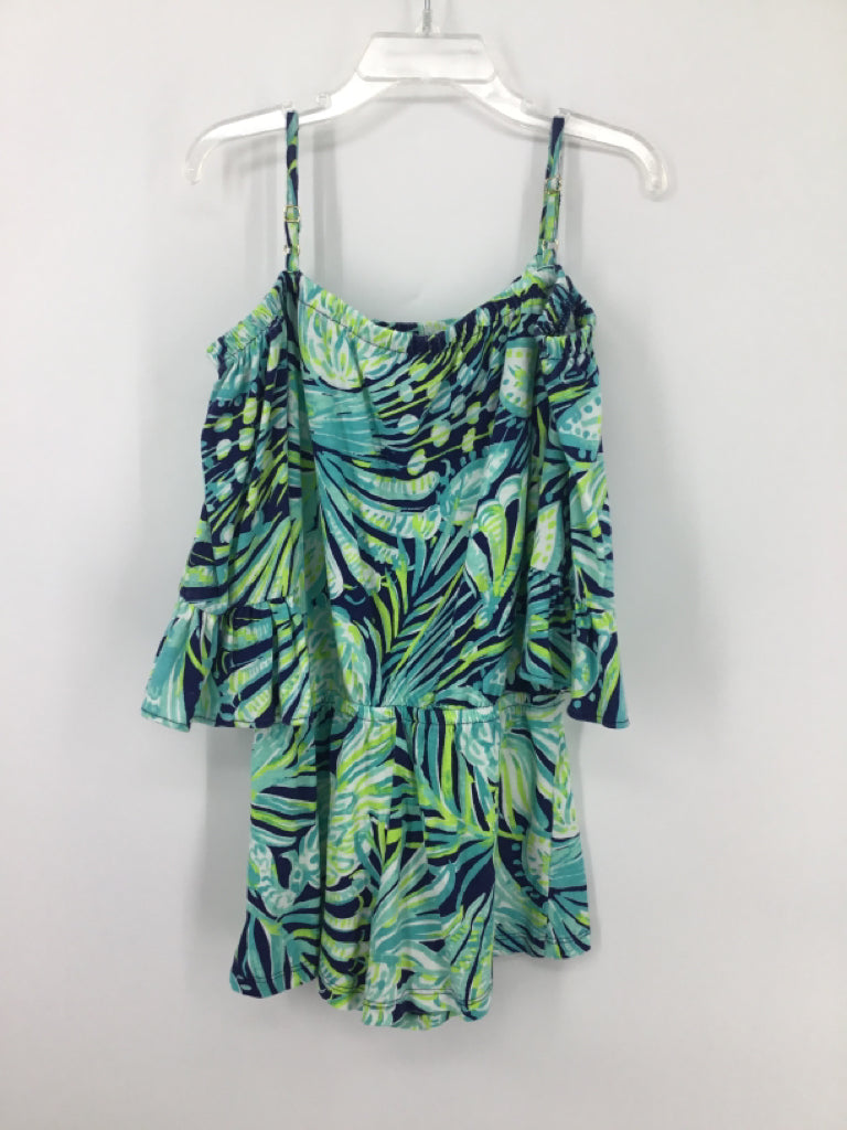Lilly Pulitzer Child Size 6 Blue Outfit - girls