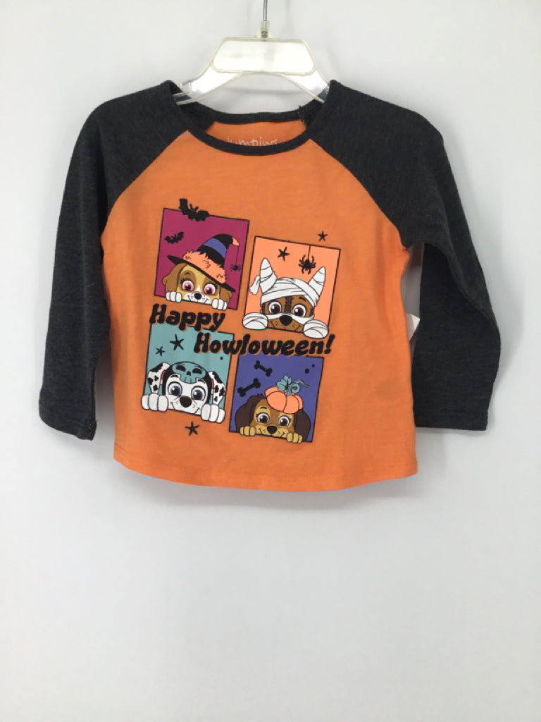 jumping beans Child Size 18 Months Orange Halloween T-Shirt