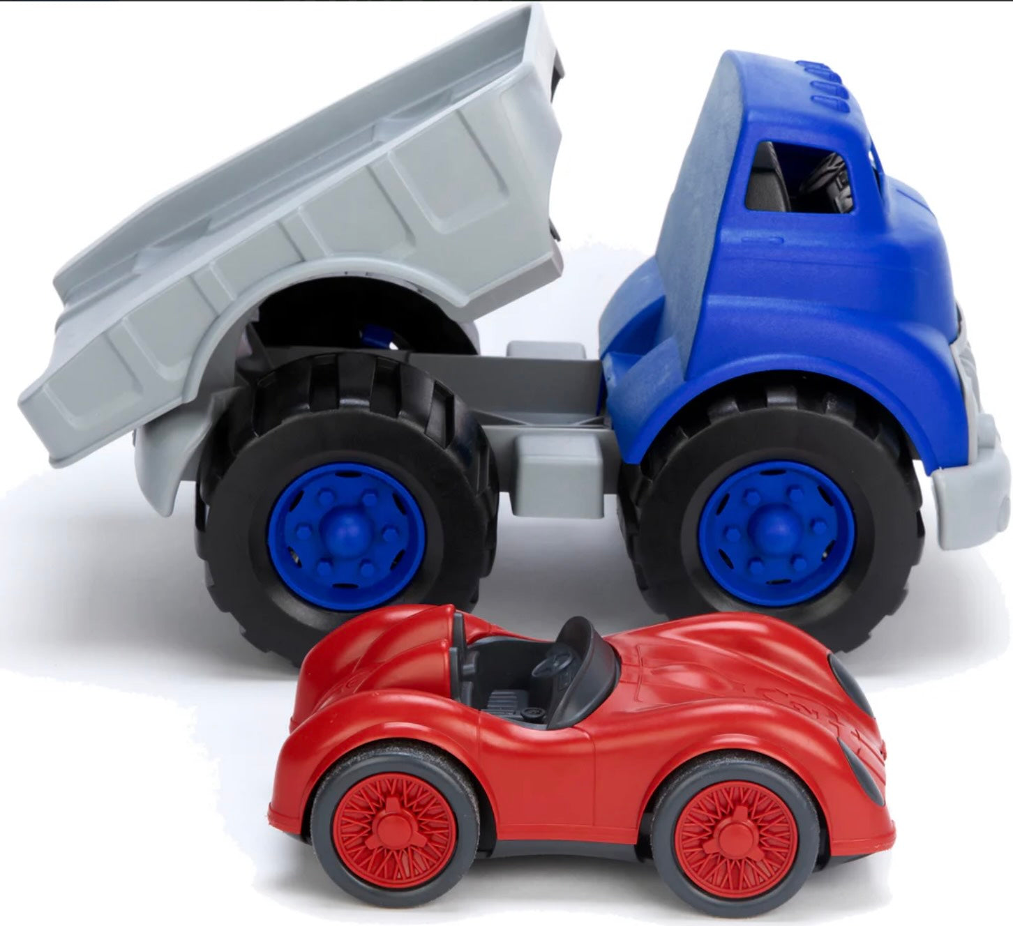 Green Toys - Flatbed Truck & Race Car