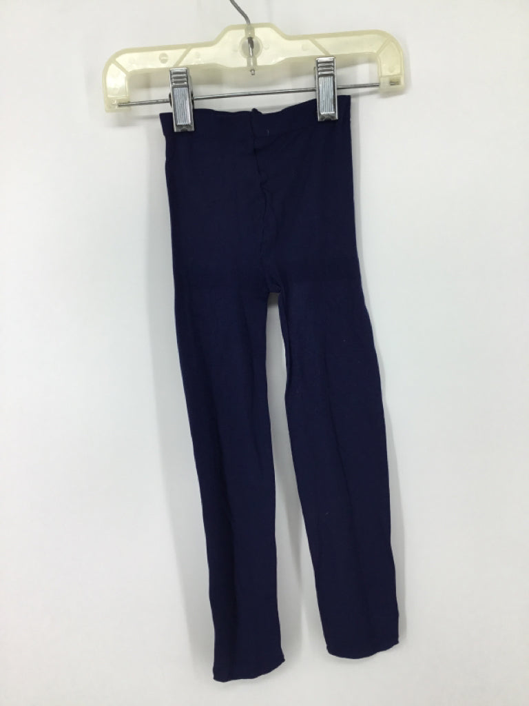 Carter's Child Size 2 Navy Tights - girls
