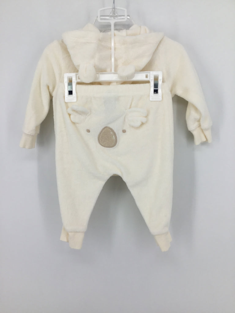 Carter's Child Size 6 Months Cream Solid Outfit - boys