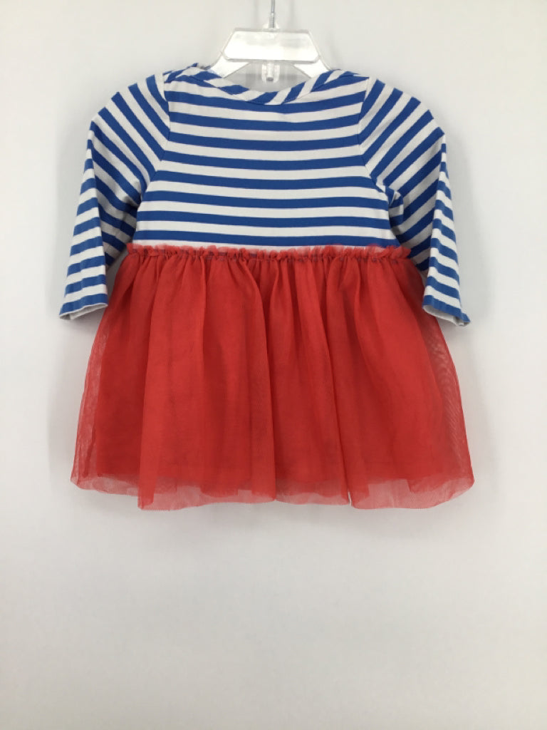 Hanna Andersson Child Size 6-12 Months Blue Dress - girls