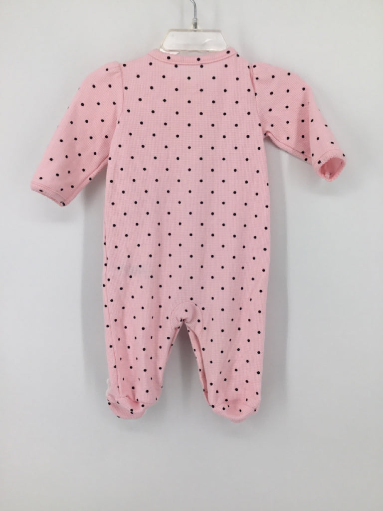 Just One You Made by Carters Child Size 3 Months Pink Sleepers