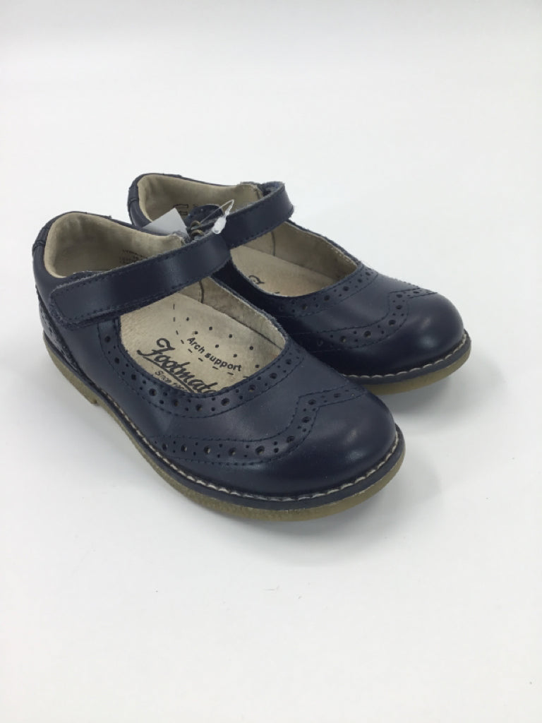 Footmates Child Size 10.5 Toddler Navy Dress Shoes