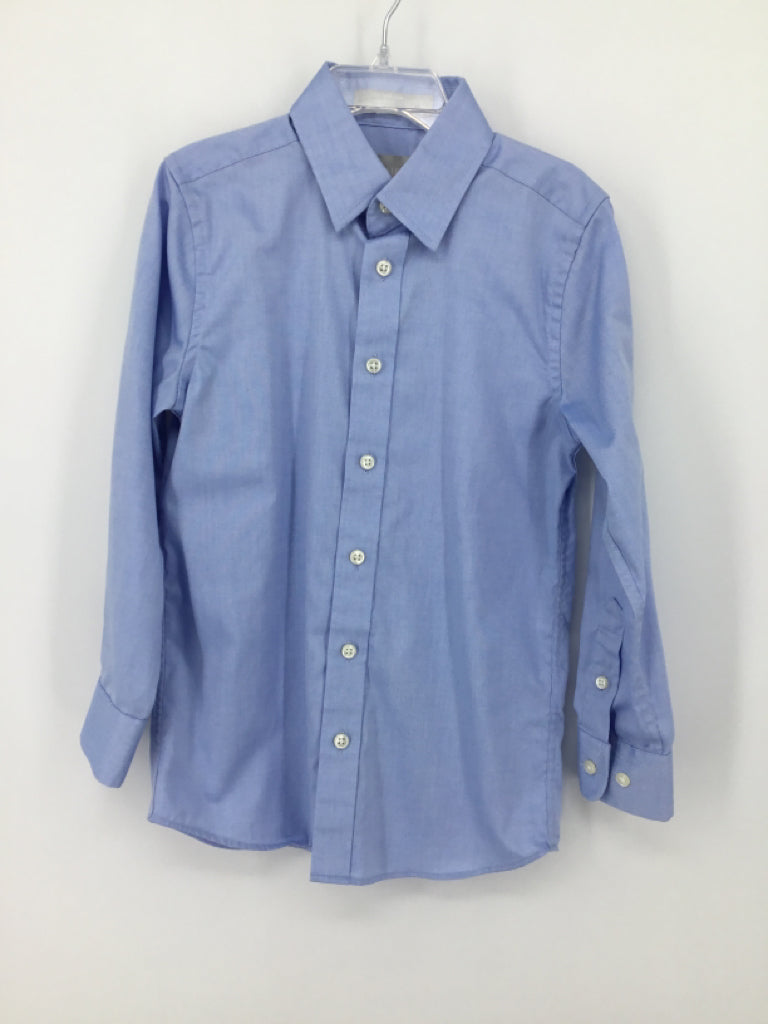 Nordstrom Child Size 6 Blue Solid Shirt - boys