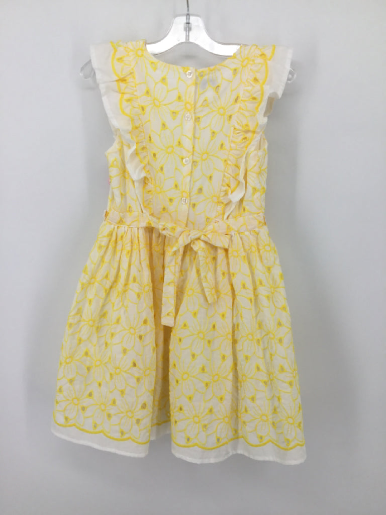 Blueberi Boulevard Child Size 8 Yellow Dress - girls