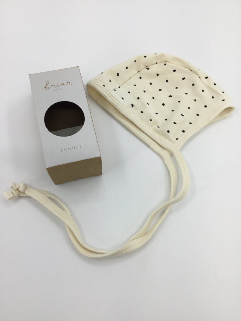 Briar Child Size 0-3 Months Cream Hats - girls