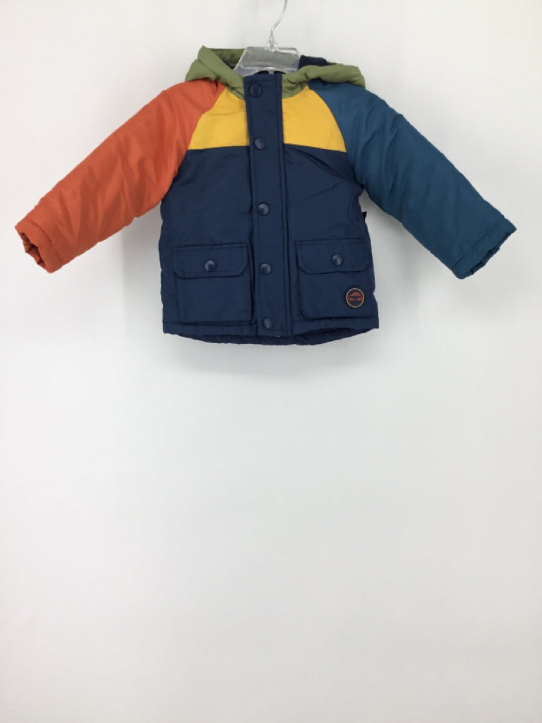 Little Me Child Size 18 Months Multi-Color Solid Outerwear - boys