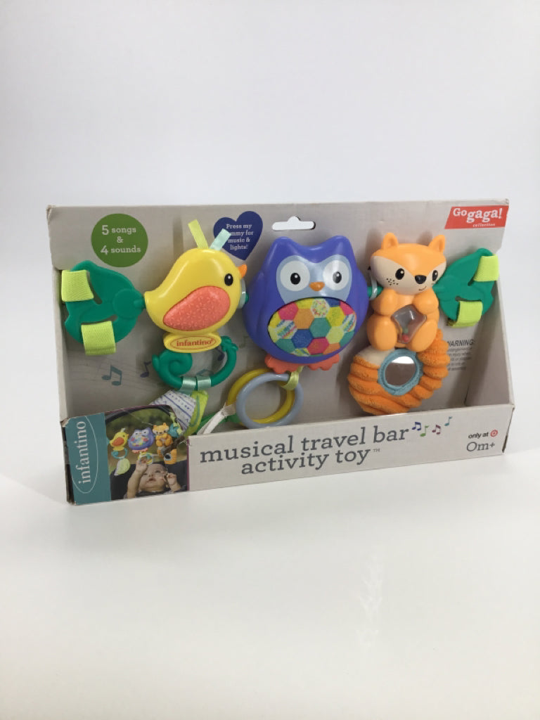 infantino Musical Travel Bar Activity Toy