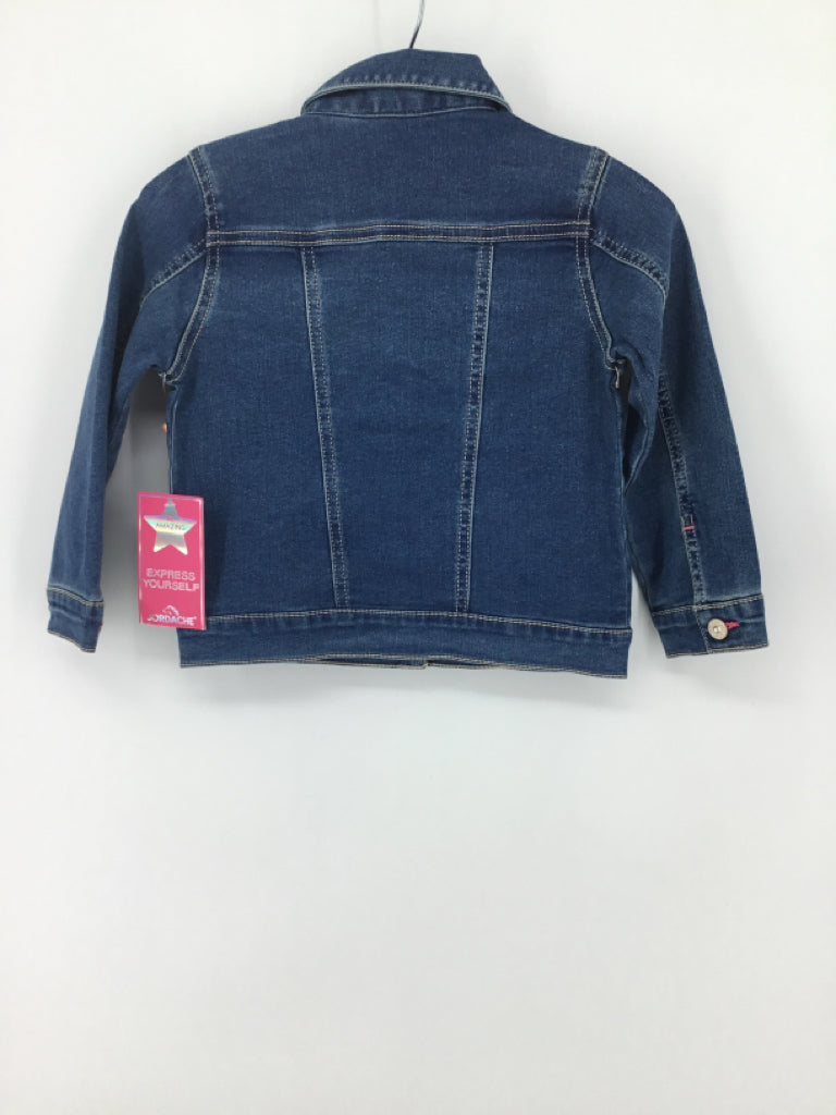 Jordache Child Size 4 Blue Jacket - girls
