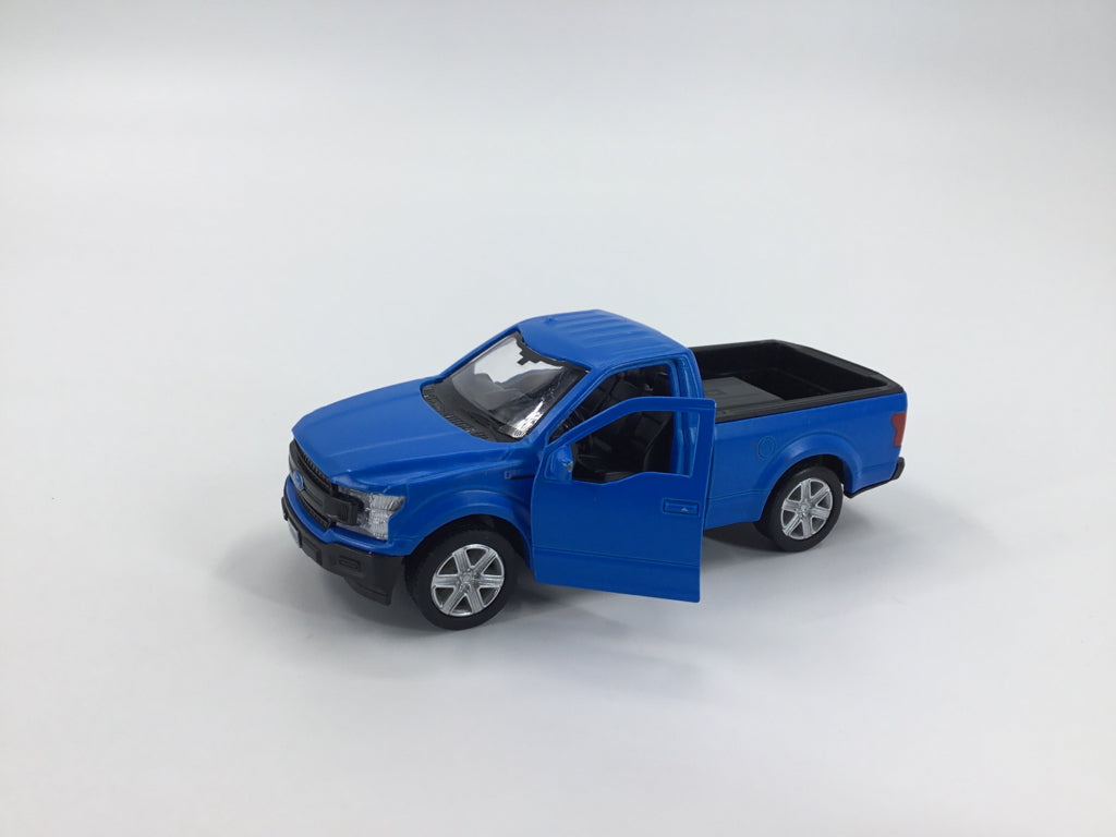 Ford Blue F150 Pull Back Truck