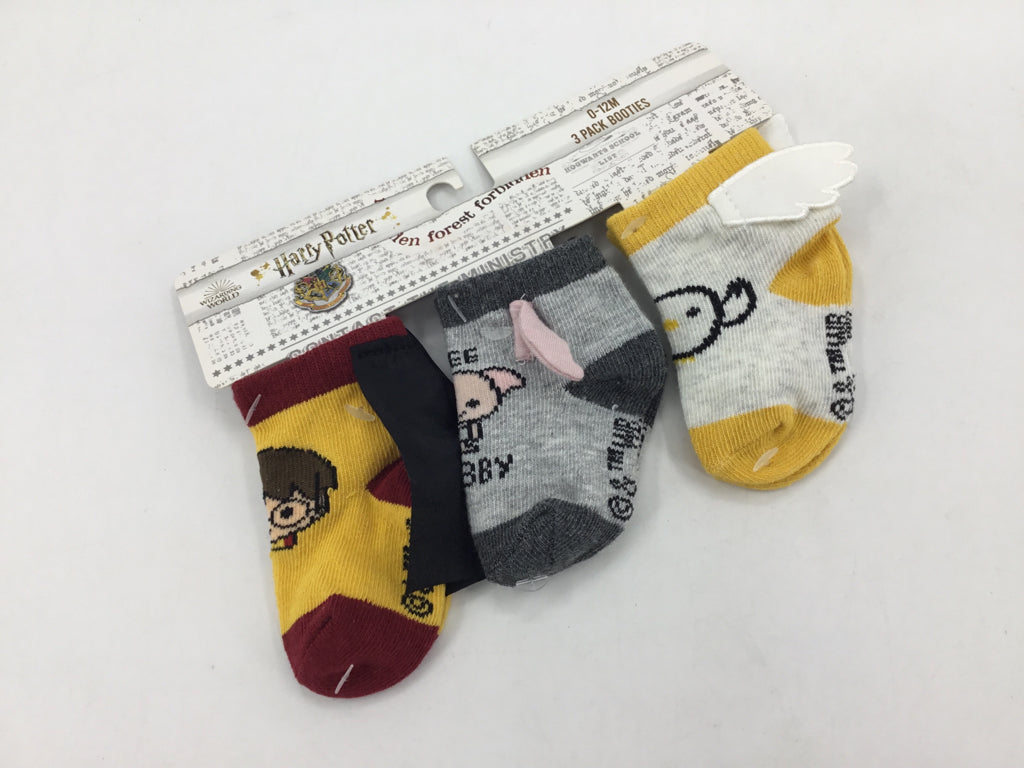Harry Potter Child Size 0-12 Months Multi-Color Character Socks - boys