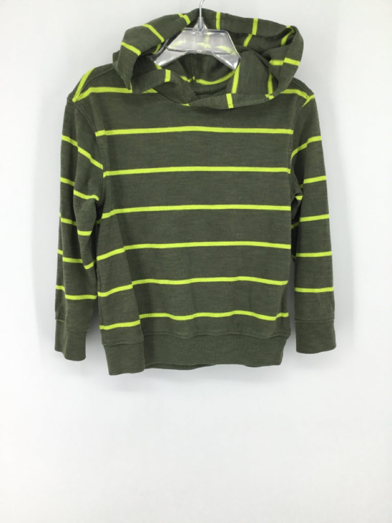 Old Navy Child Size 4 Green Stripe Shirt - boys