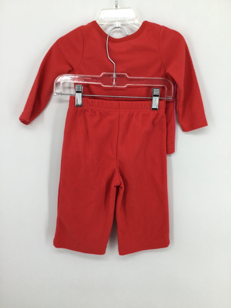 Disney Child Size 12 Months Red Pajamas - girls
