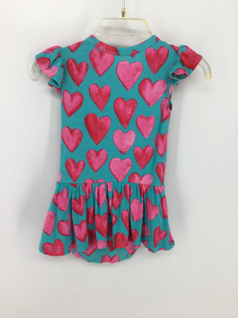 Posh Peanut Child Size 6-12 Months Blue Outfit - girls