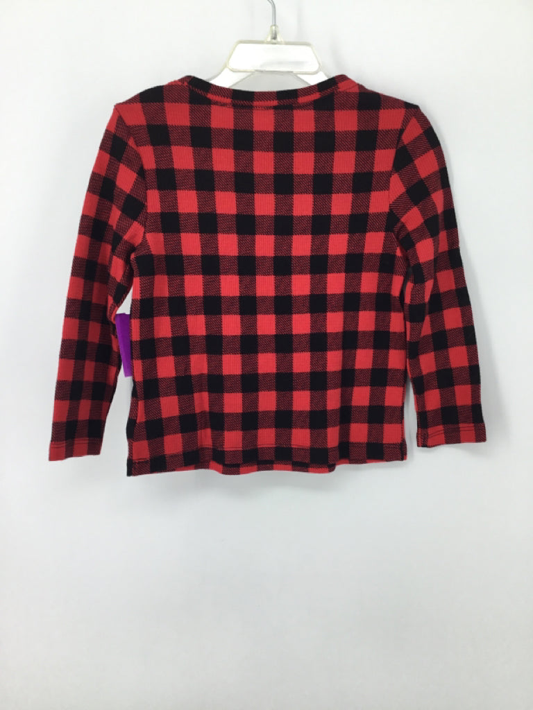 Old Navy Child Size 3 Red Checkered Shirt - boys