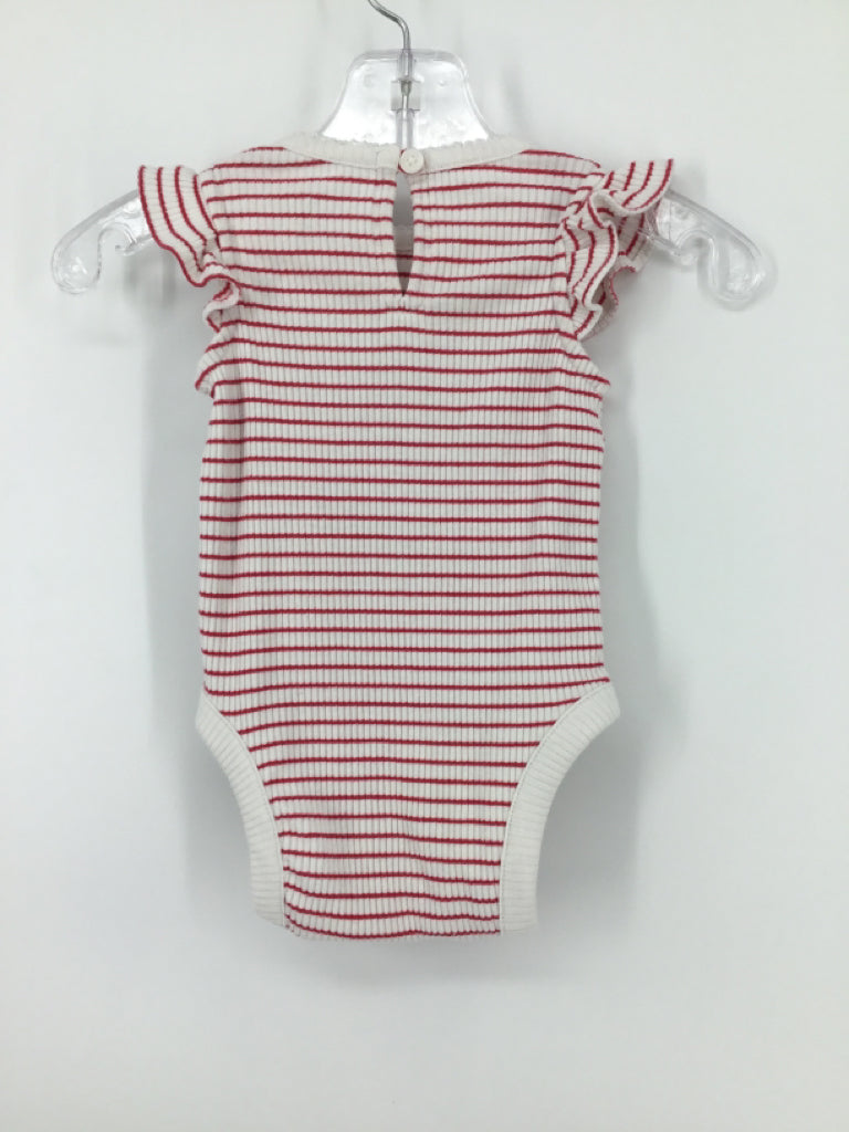 Baby Gap Child Size 0-3 Months Red Onesie
