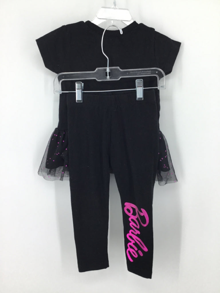 Barbie Child Size 2 Black Outfit - girls