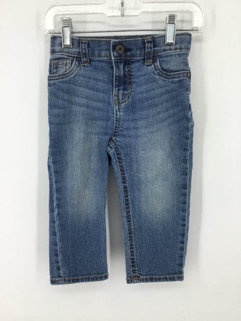 OshKosh B'gosh Child Size 18 Months Blue Solid Jeans - boys
