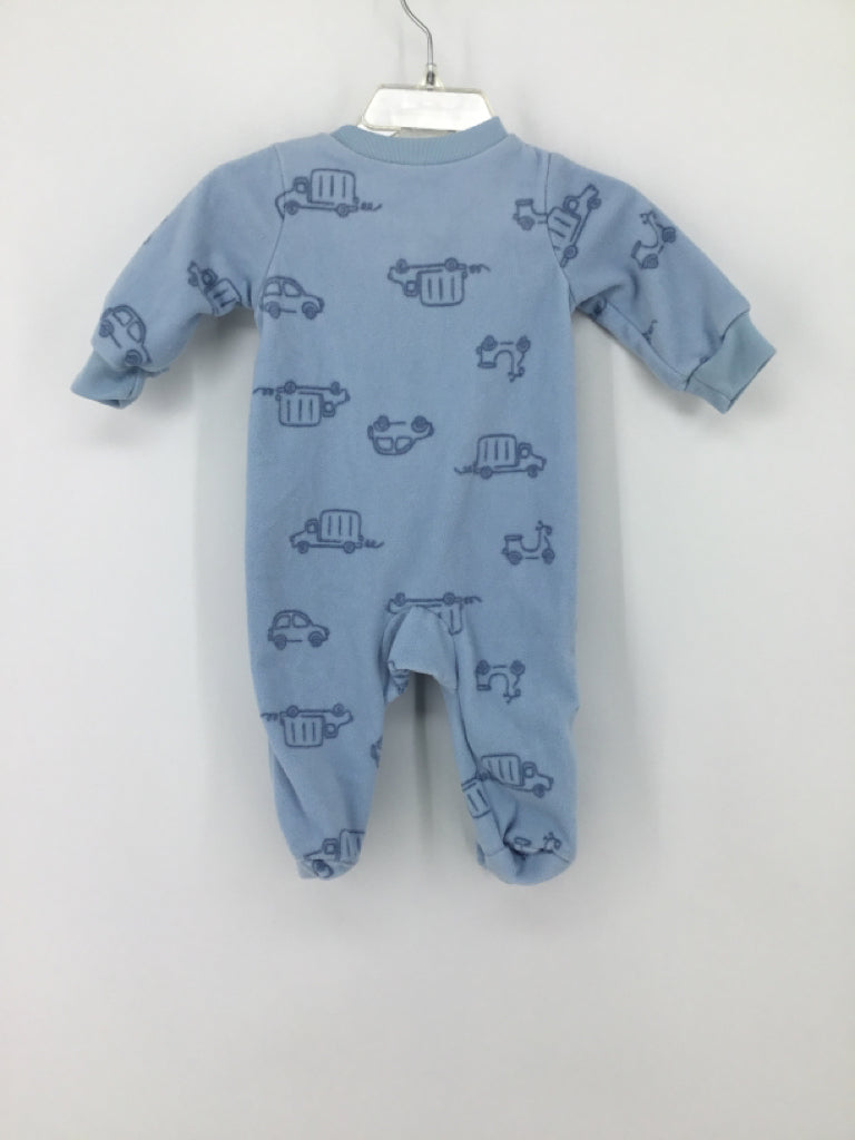 Carter's Child Size 3 Months Blue Sleepers