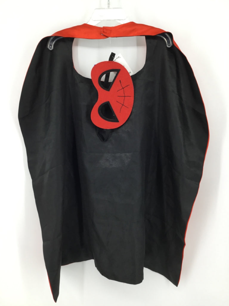 brandless Child Size 3 Red Dress-Up Spiderman Cape & Mask