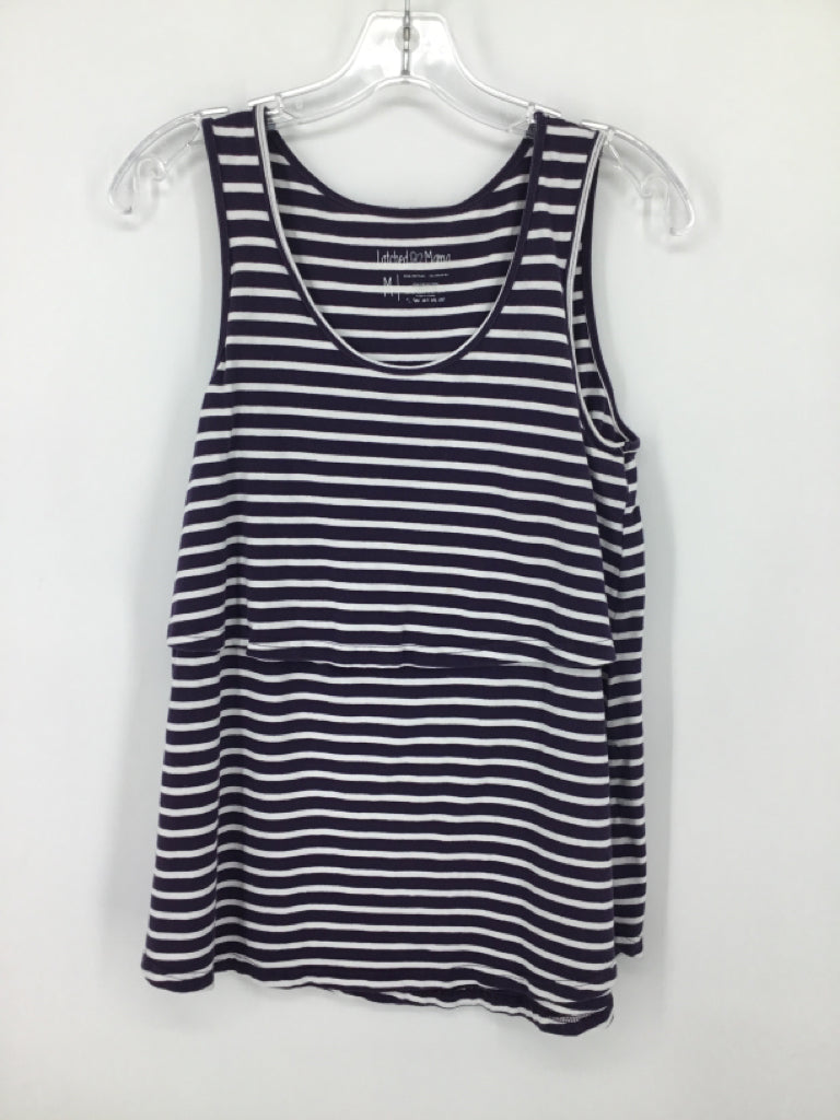 Latched Mama Size M Cotton Blend Nursing Nursing Apparel