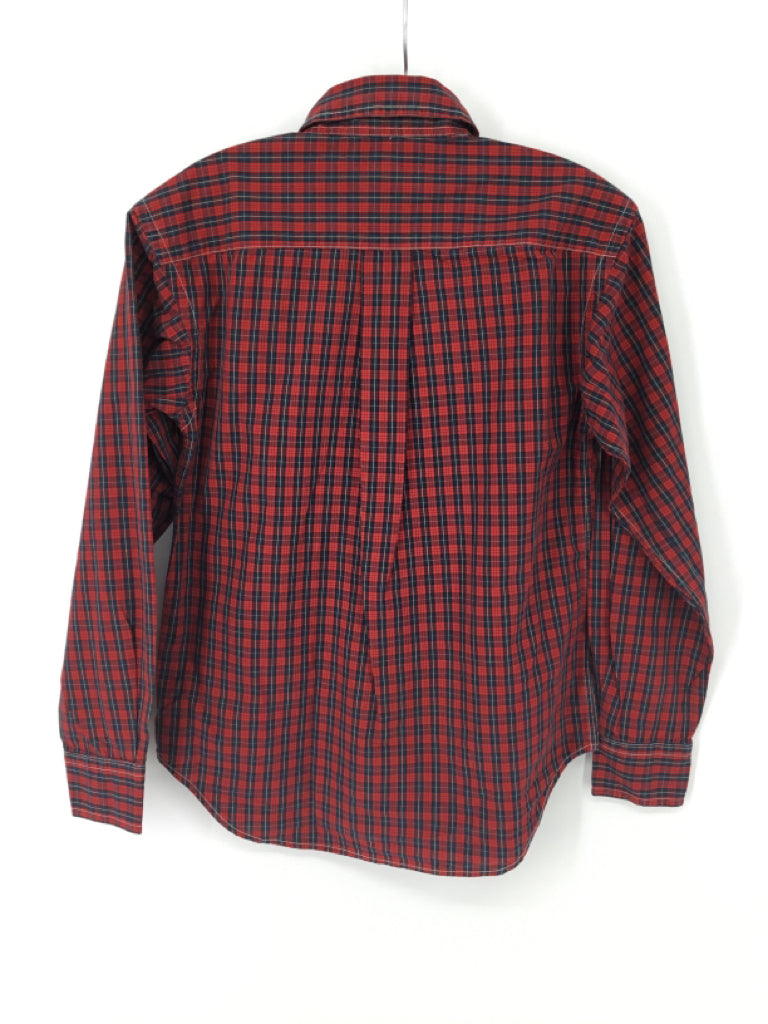 Ralph Lauren Child Size 8 Red Plaid Shirt - boys