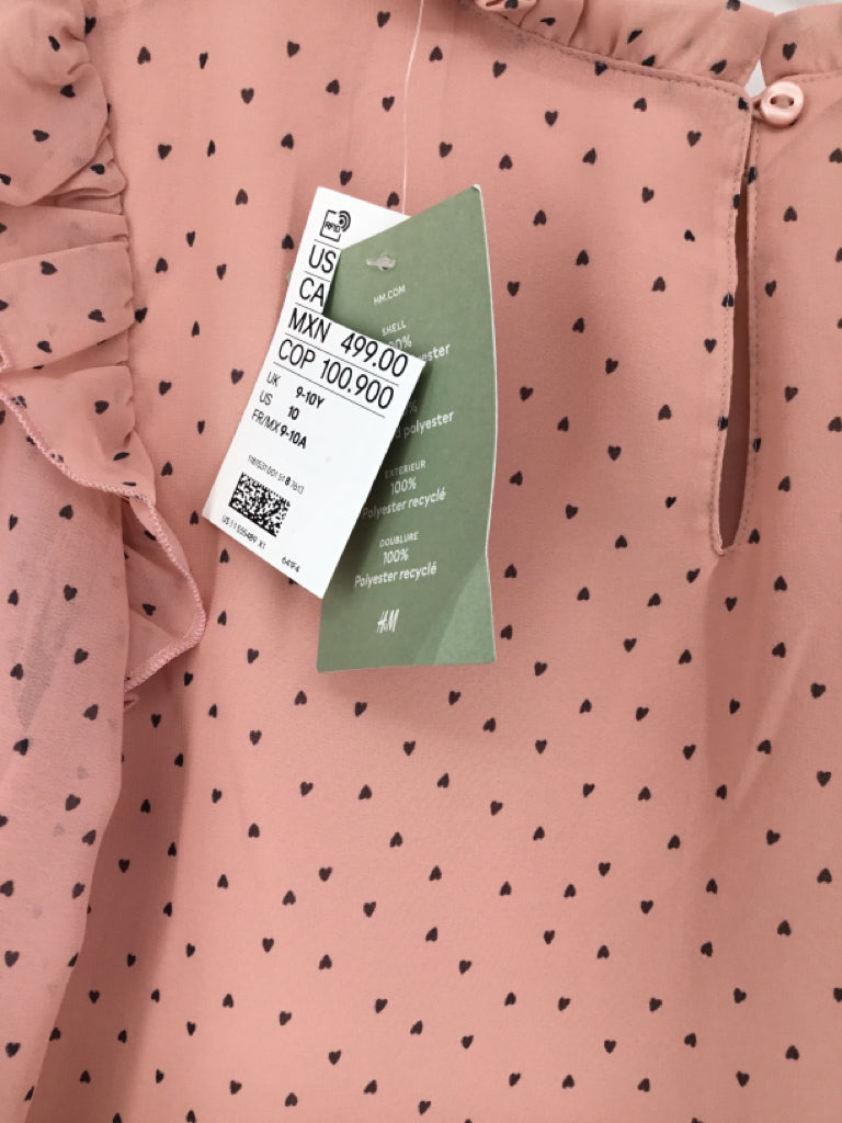 H & M Child Size 10 Pink Dress - girls