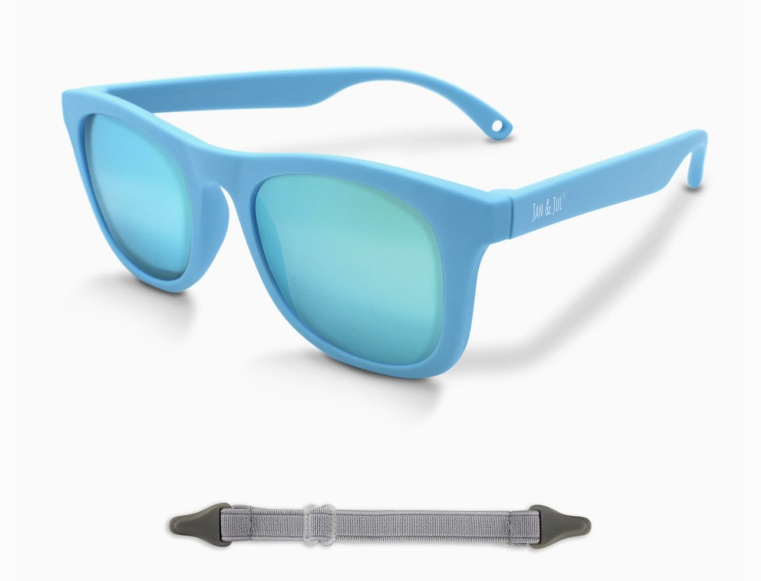 Jan & Jul Urban Xplorer Sunglasses Child Size S (6m-2y) Sky Blue Aurora