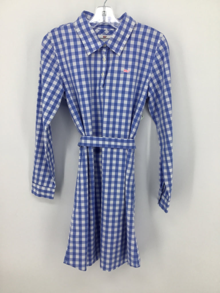 vineyard vines Child Size 12 Blue Dress - girls
