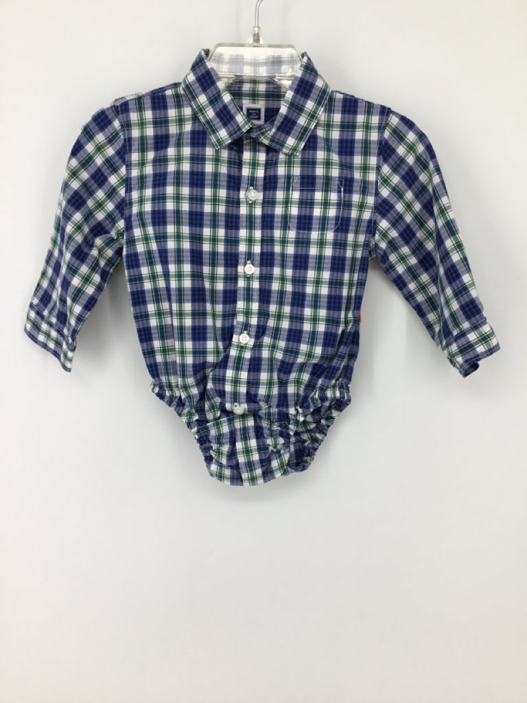 Janie and Jack Child Size 6-12 Months Natural Onesie