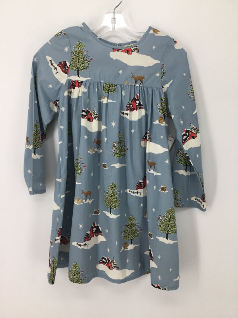 Happy by Pink Chicken Child Size 8 Blue Dress - girls