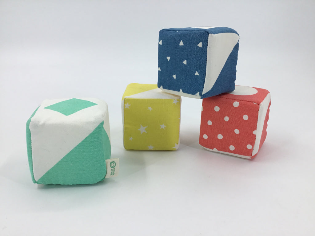 Kiwi Co Panda Crate Soft Rattle Blocks