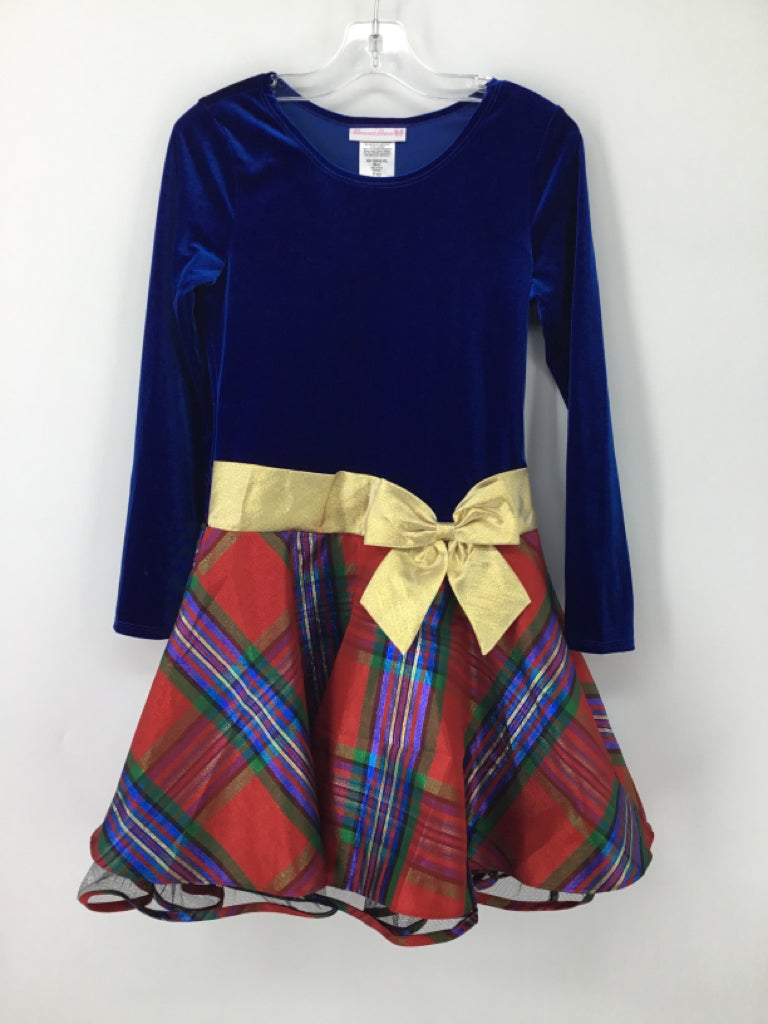 Bonnie Jean Child Size 10 Blue Dress - girls