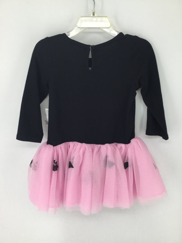 Counting Dasies Child Size 2 Black Halloween Dress