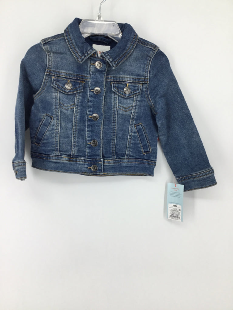 Cat & Jack Child Size 18 Months Blue Jacket - girls